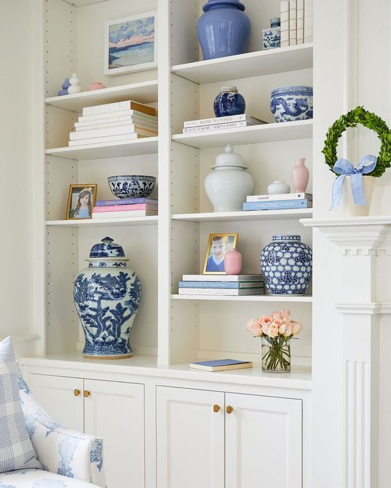 Accent Book Shelf