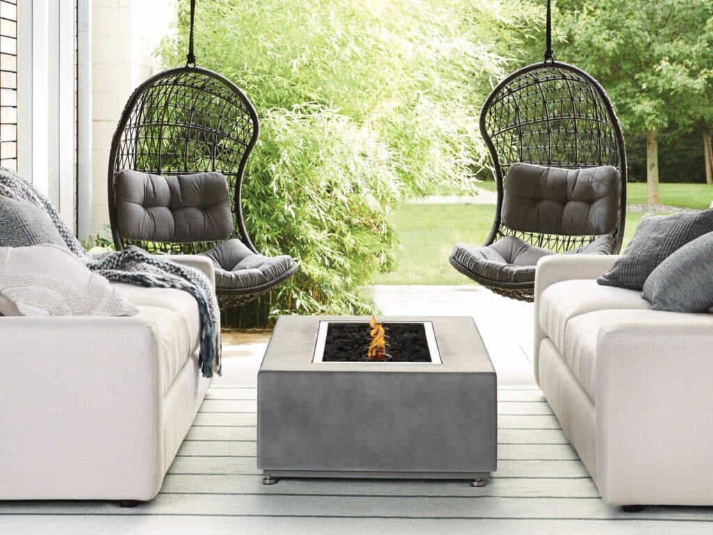 Best Splurge Buy- Arhaus Crew Outdoor Hanging Chair