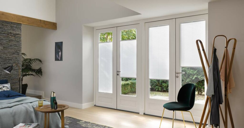 Blinds as Attachments for French Doors