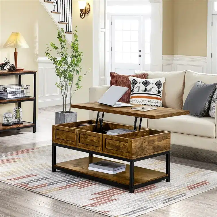 Clintin Coffee Table with Storage