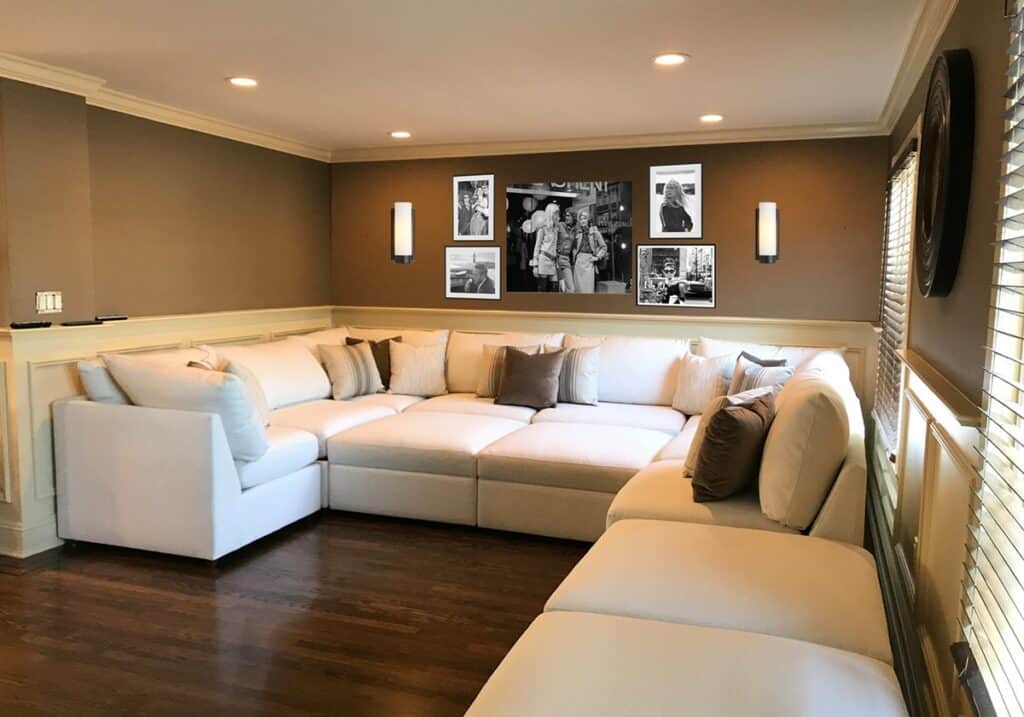 Couch Pit for a Joint Family
