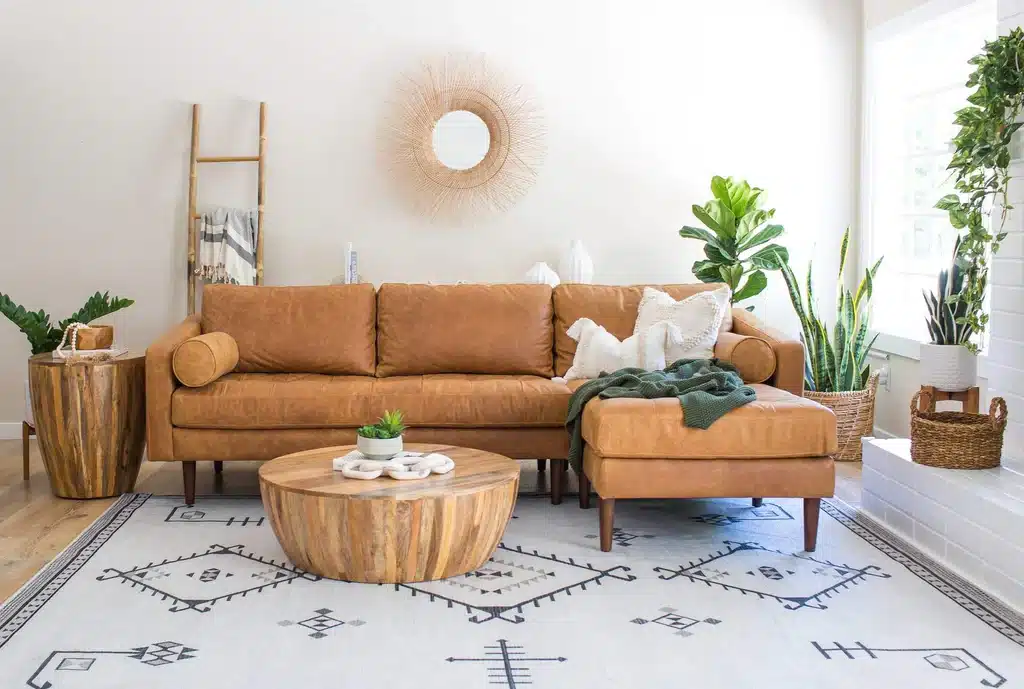 Couch in Leather