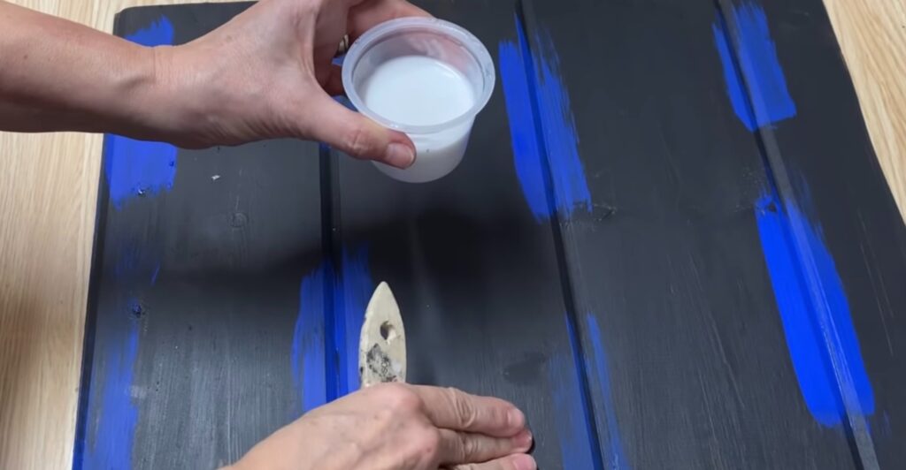 Crackle Paint Distressing