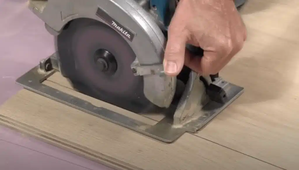 Cutting the Plywood