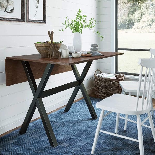 Dining Table with a Drop Leaf