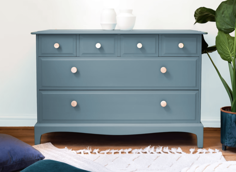 Dreamy Blue Painted Dresser