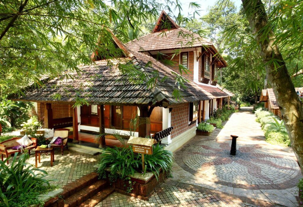 Farmhouse-Type Village House Front