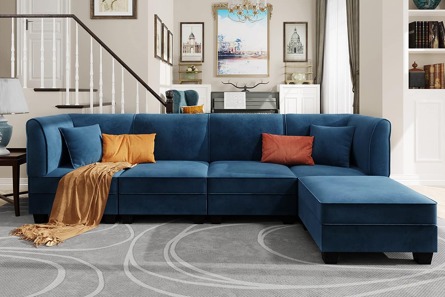 Five Piece Modular Sectional
