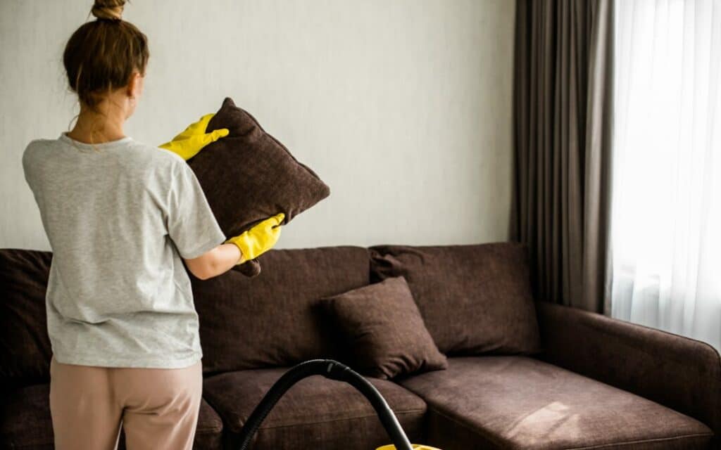 Flip or Rotate the Cushions