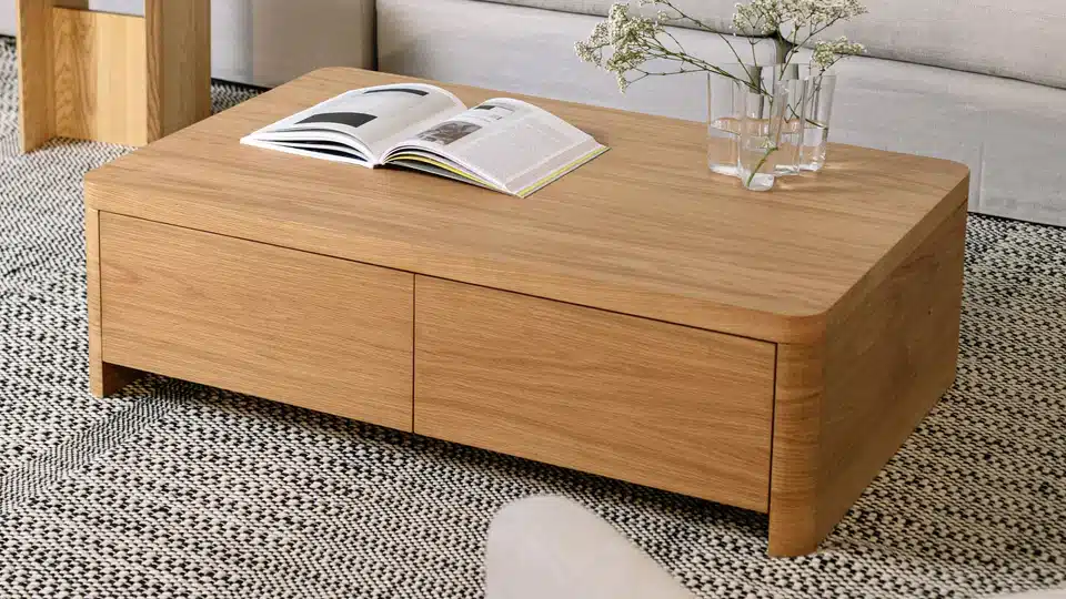 Formal Storage Coffee Table