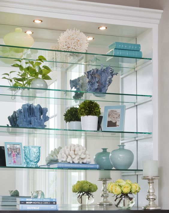 Glass Bookshelf