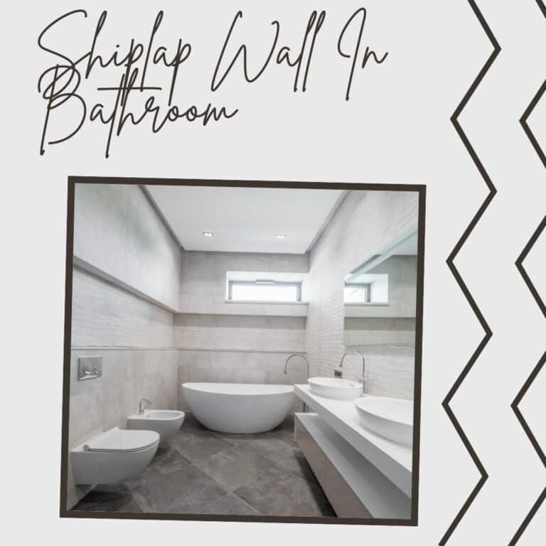Bathroom Shiplap - Transform Your Bathroom with Vertical Shiplap!