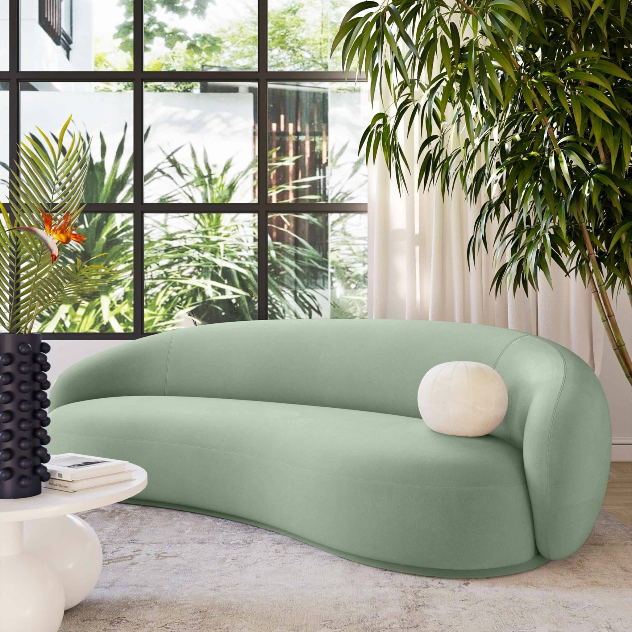 Green Velvet Sofas at Every Price Point