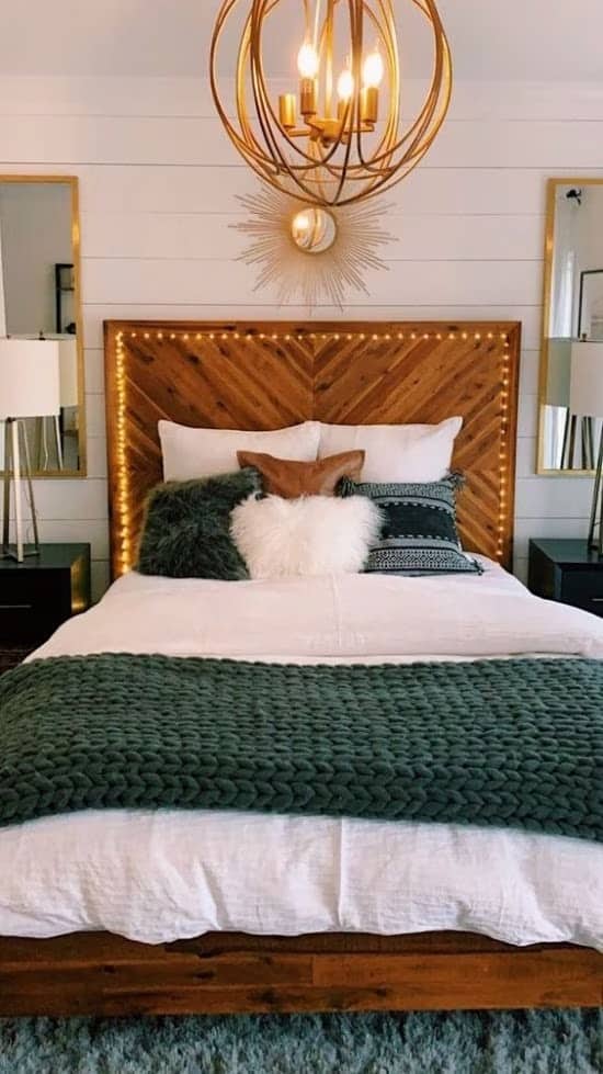 Headboard with Lights