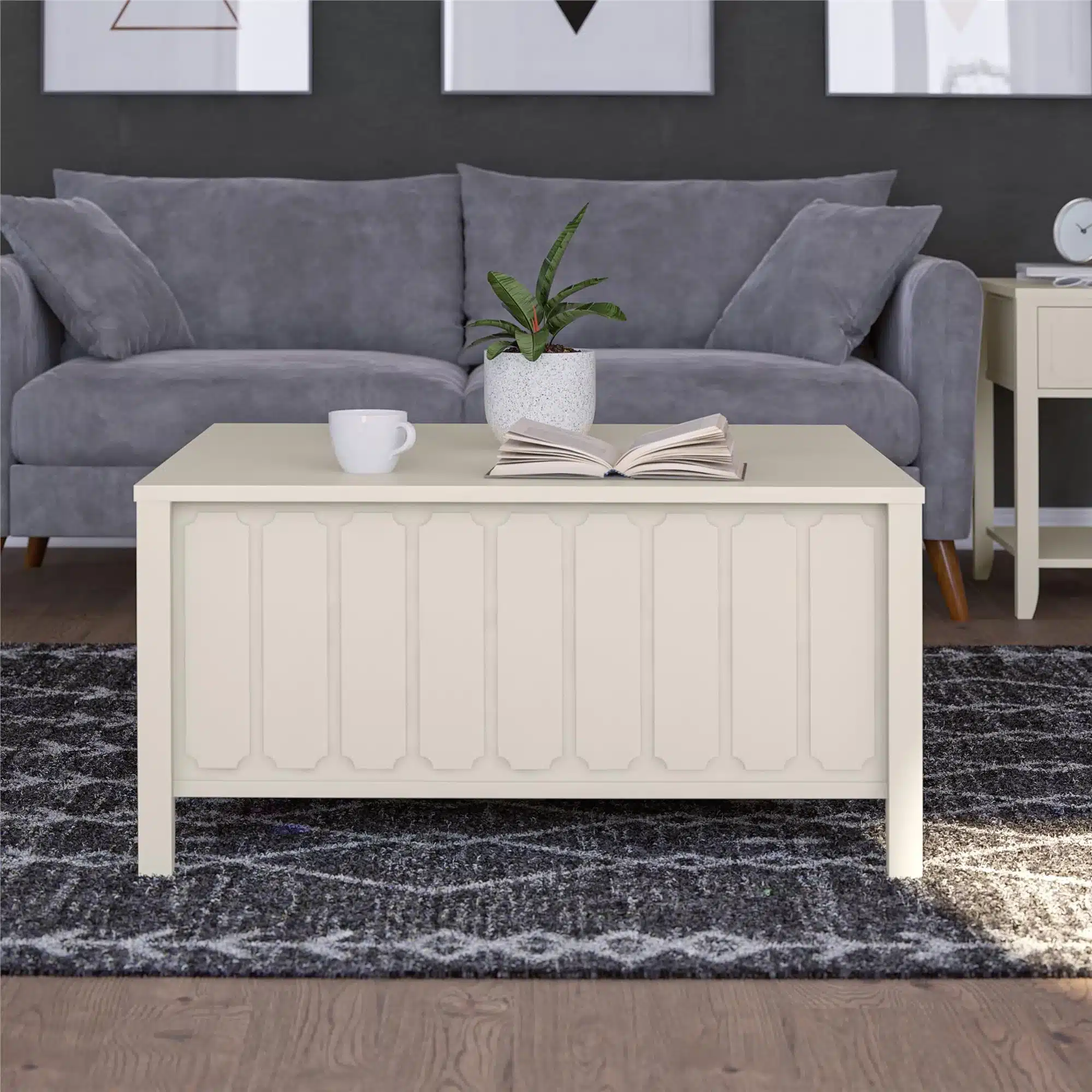 Her Majesty's Lift-Top Coffee Table