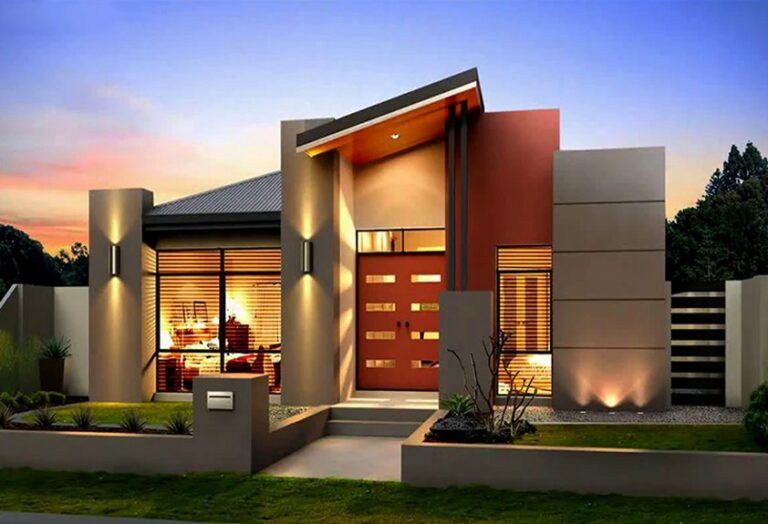 14 Elegant and Simple Modern Single Floor House Designs
