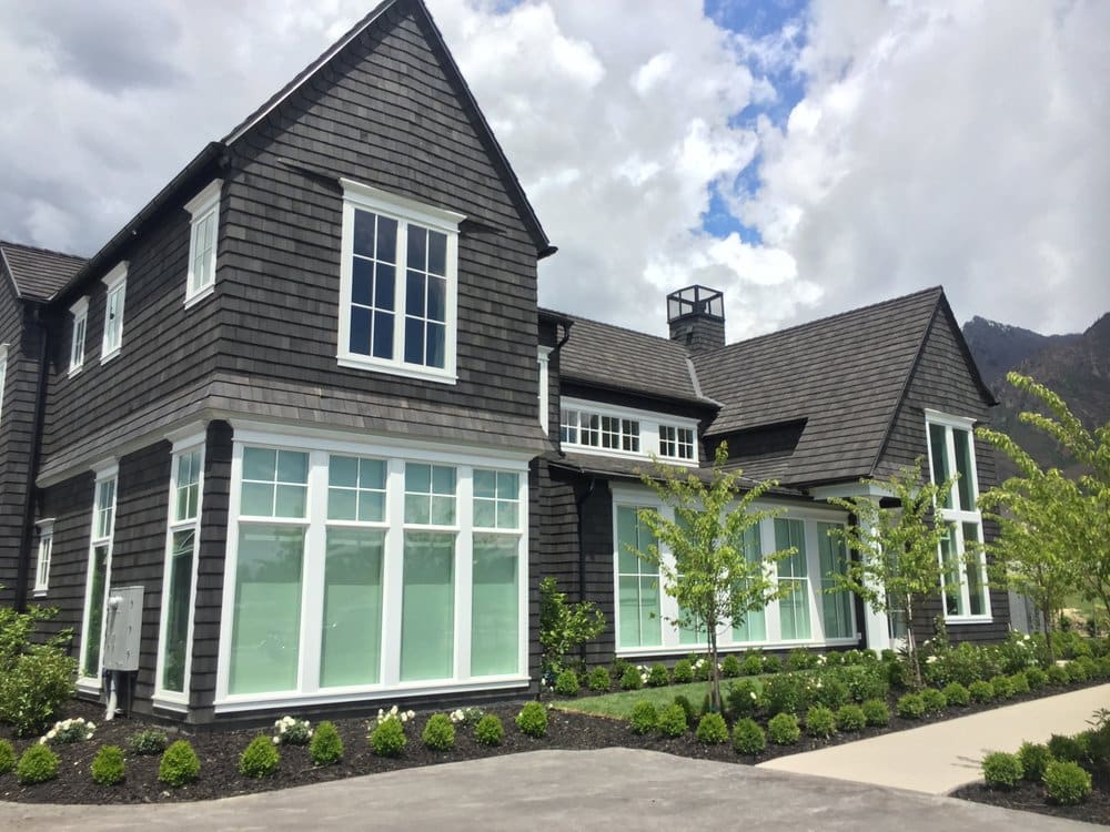 House with a Cedar Shakes Siding