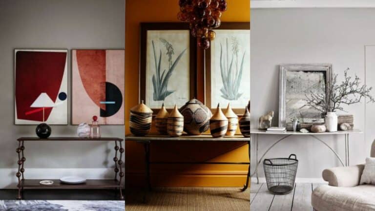 6 Genius Ways to Decorate Your Console Table