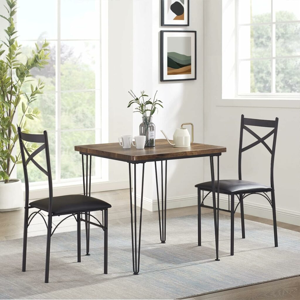 Industrial Chic Small Dining Table