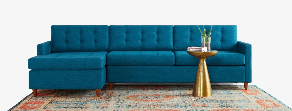Joybird Eliot Sleeper Sectional with Storage