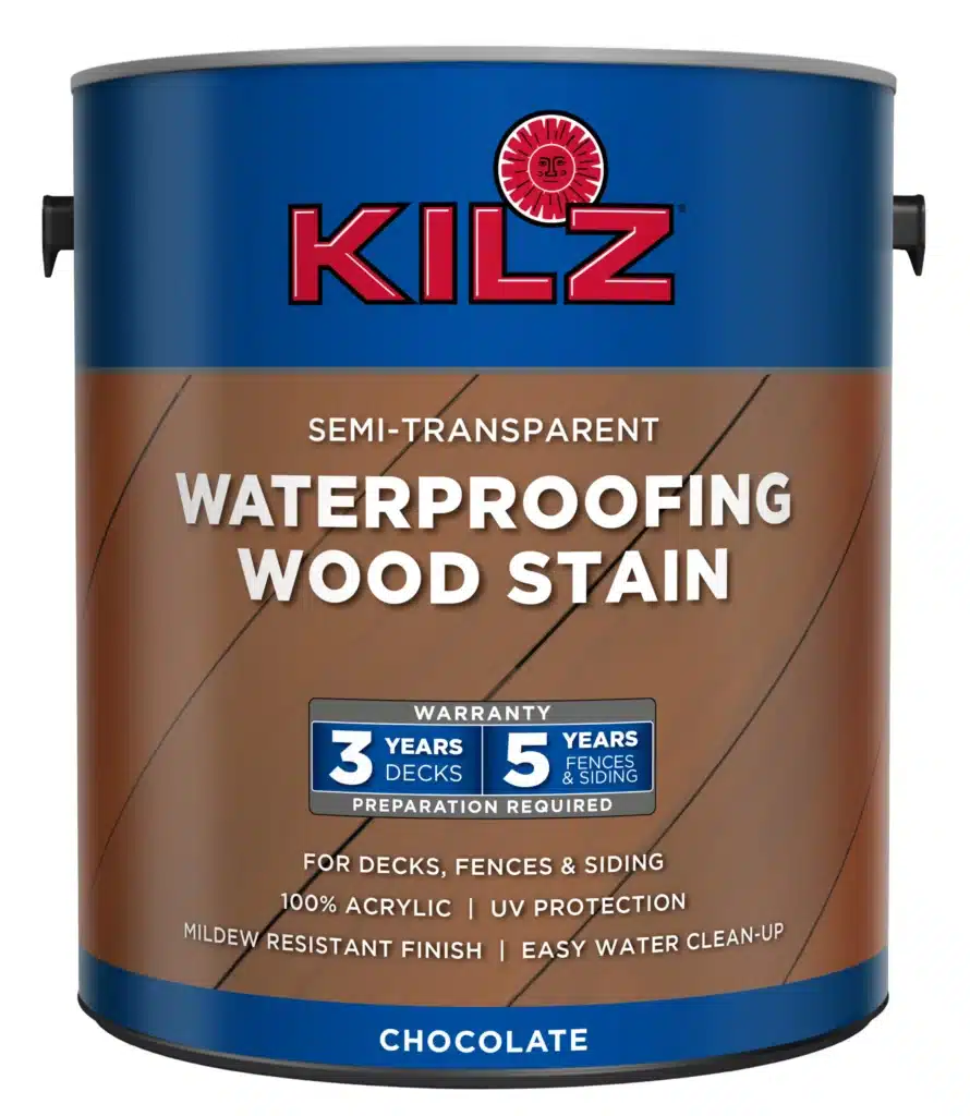 KILZ Waterproofing Wood Stain, Exterior, Semi-Transparent.jpeg