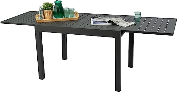 Kozyard Villa Aluminum Patio Extendable Dining Table