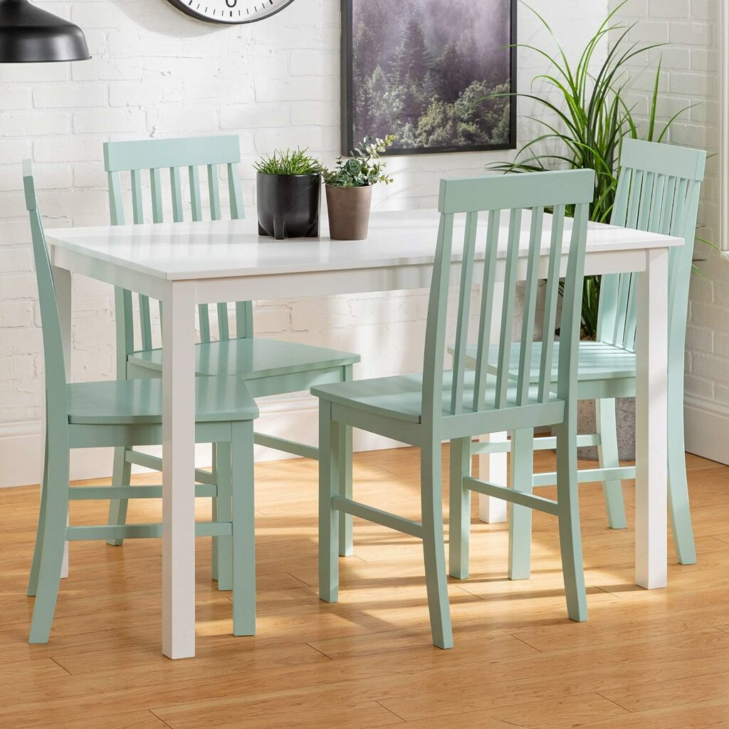 Minimalist Color Blocked Small Dining Table