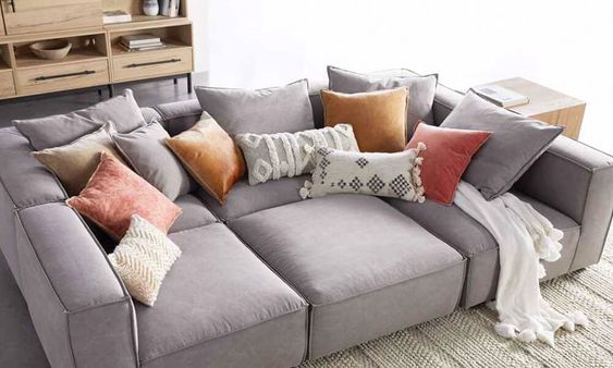 Modern Pit Deep Seating Sectional