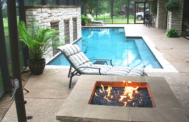 Modern Pool Designs with a Fire Pit .jpg