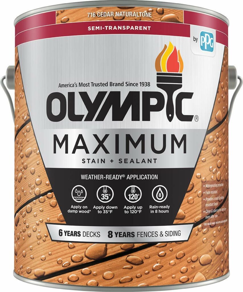 Olympic Stain Maximum Wood Stain