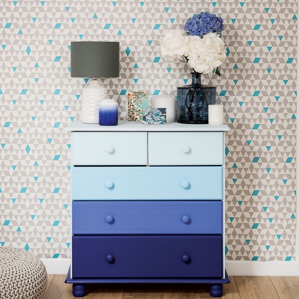 Ombre Effect Paint Dresser Ideas