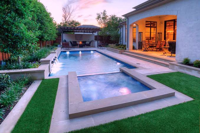 On-Ground Modern Swimming Pool Designs