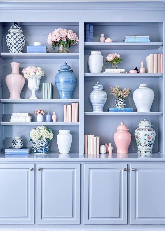 Pastel Bookshelf