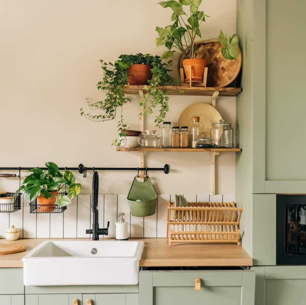 Plants in Nooks and Crannies