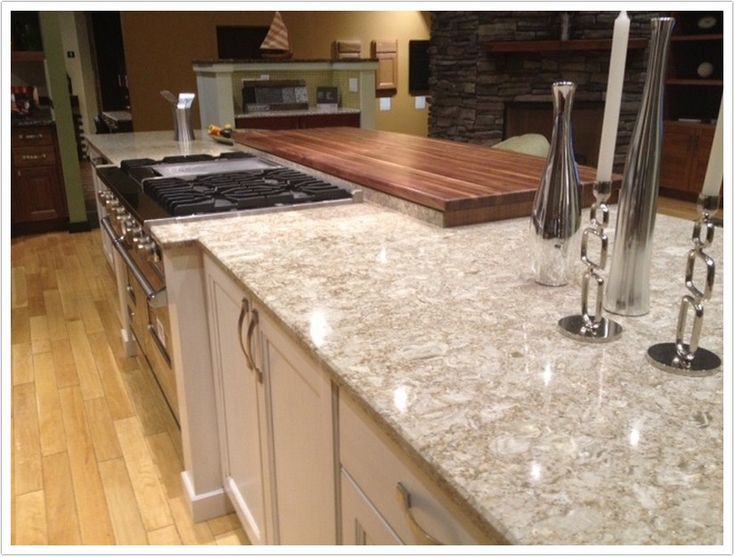 Quartz Countertops with Mixed Pigments