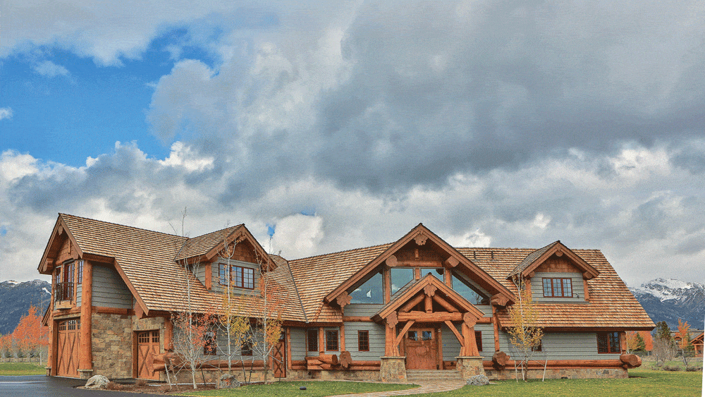 Ranch-Style Village House Front