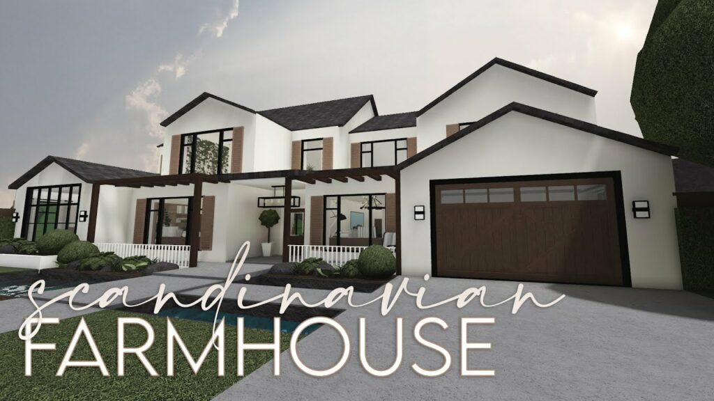 Scandinavian Bloxburg Mansion