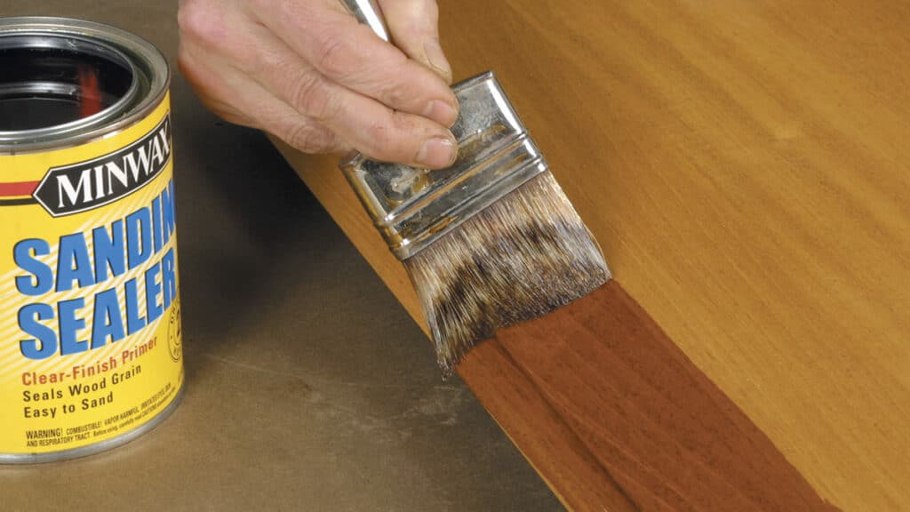 Sealing the Furniture with a Sealant