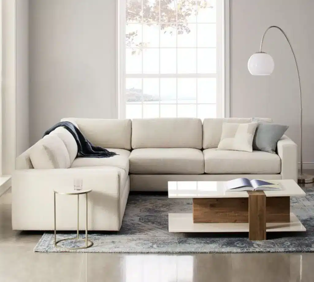 Sharp L- Shaped Deep Seating Sectional