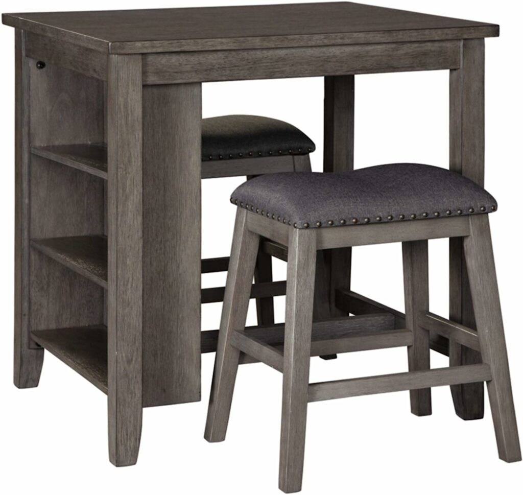 Small Dining Table Set with Storage