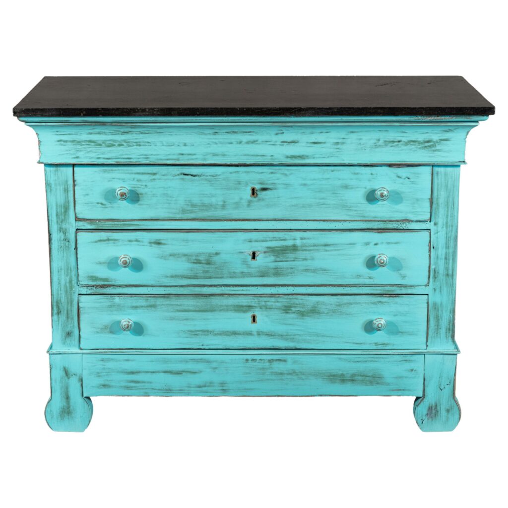 Teal Green for Vintage Allure Paint Dresser Ideas