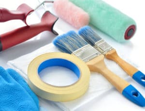 Tools and Equipment for Fireplace Painting