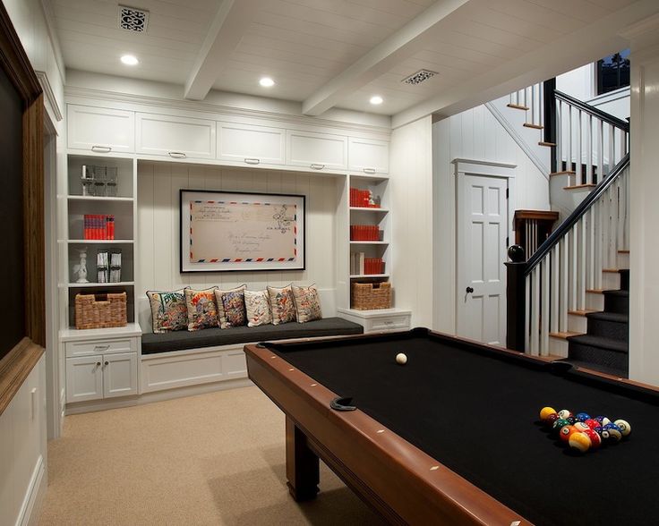Transform Your Basement into Billiard Room