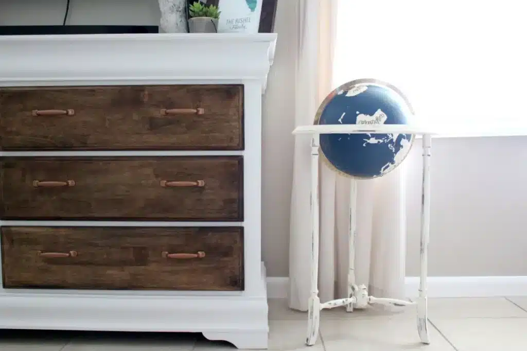 Two-Toned Paint Dresser Ideas