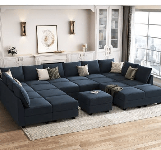 Velvet Sectional Pits