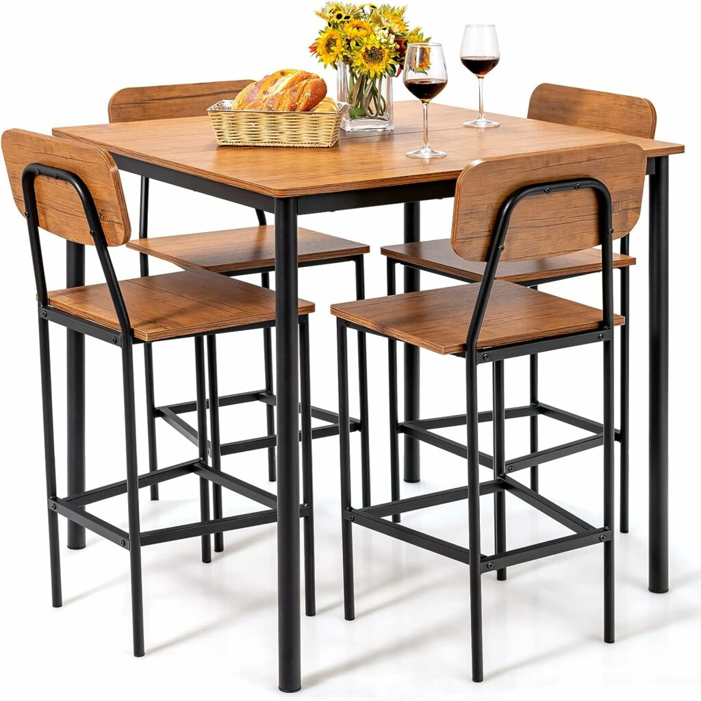 Walnut Kitchen Table Set