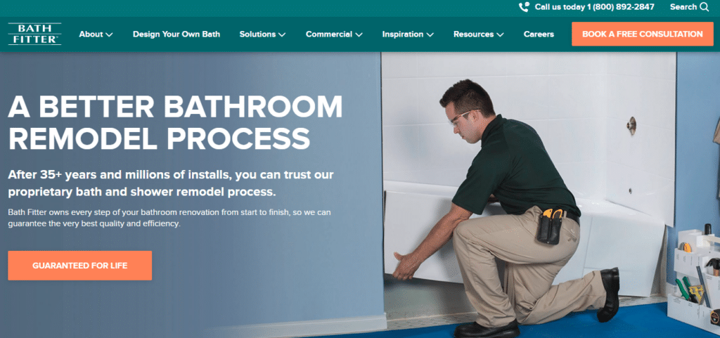 What is the Bath Fitter Process