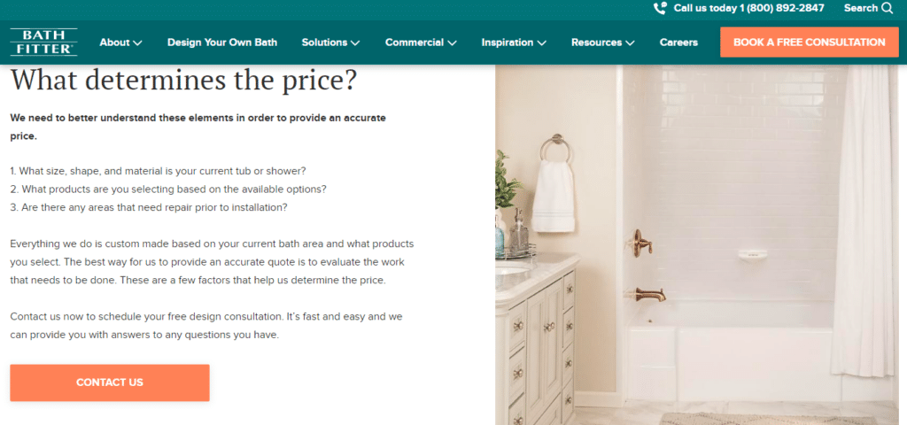 What is the Real Bath Fitter Cost