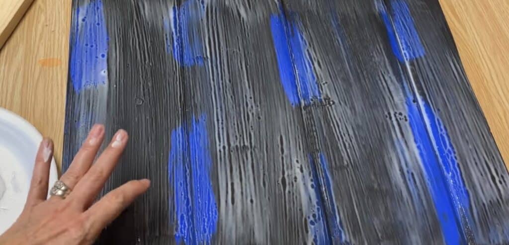 Crackle Paint Distressing